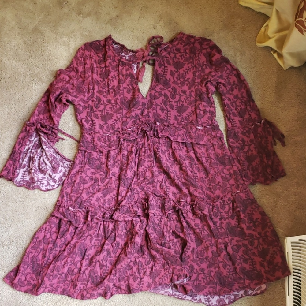 Red ae dress